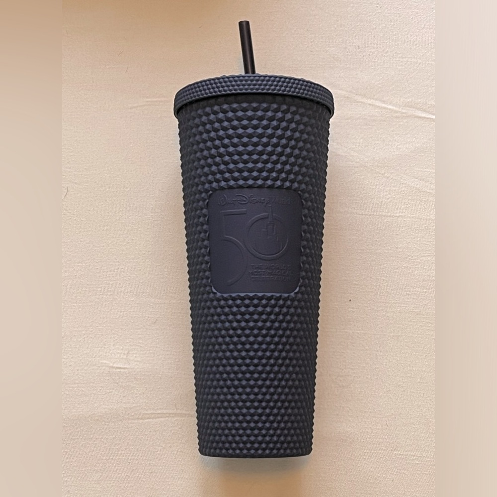 Wdw Starbucks tumbler from Disney’s 50th anniversary celebration.NWT never used